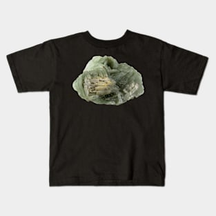 Prehnite & Epidote Mineral Cluster Kids T-Shirt